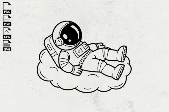 Cute Astronaut Svg, Floral Astronaut Svg Design Review