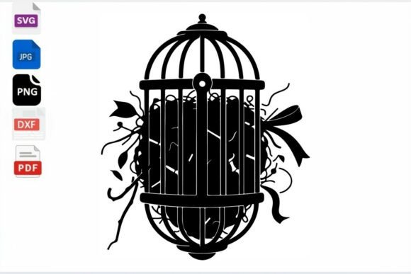Floral Birdcage SVG Cut File Review