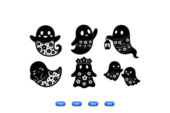 Floral Ghost SVG Collection Review