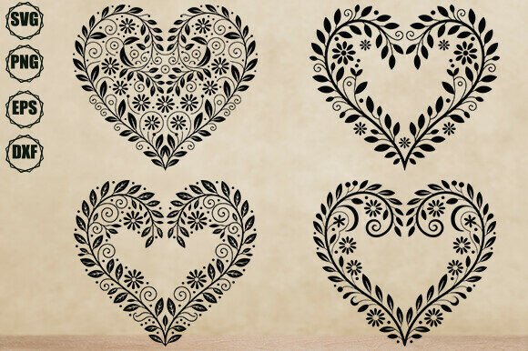 Floral Heart Svg Bundle,love Svg Bundle Review