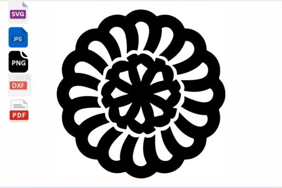 Floral Mandala SVG Cut File for Crafts Review