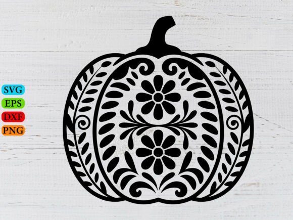 Floral Pumpkin Svg, Pumpkin SVG: A Designer's Stitch Test