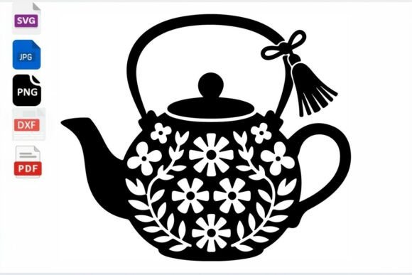 Floral Teapot SVG Cut File: A Designer's Real-World Review