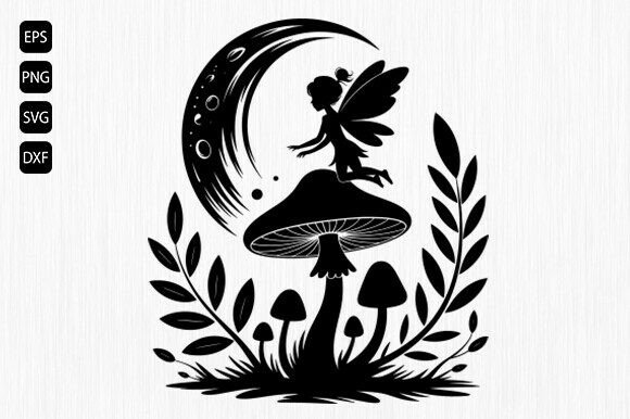 Mushroom Clipart SVG Review for Embroidery