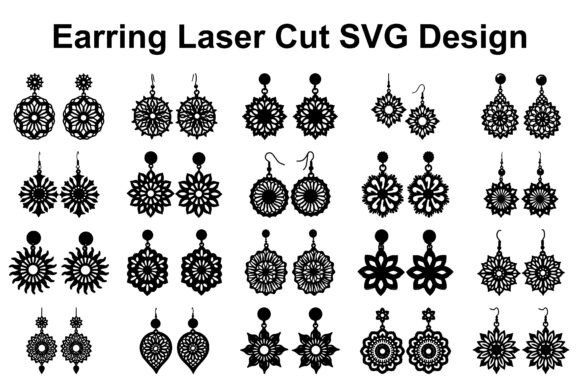 Ornate Floral Earrings SVG Set Review