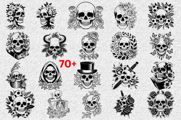 Skull Svg Bundle, Floral Skull Svg: A Designer's Review