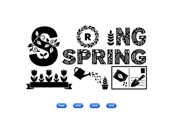 Spring Floral Lettering SVG Review for Real Embroidery