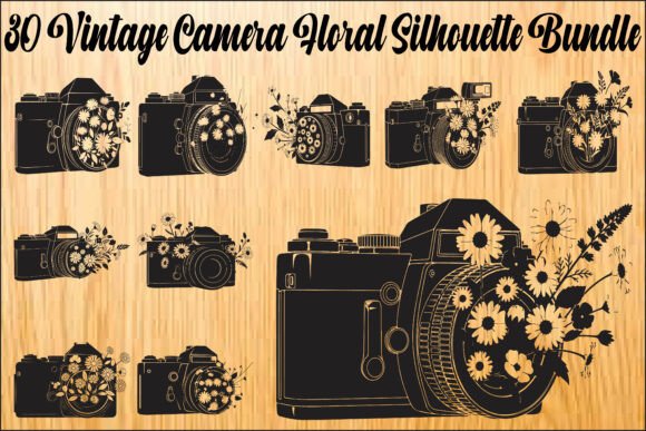 Vintage Floral Camera SVG Bundle Review