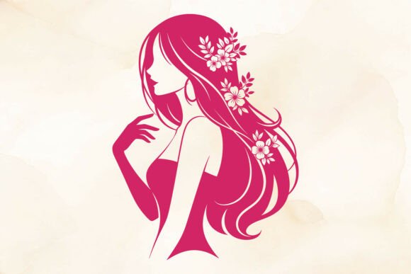 Women's Day Elegant Woman SVG Floral Review